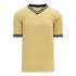 Athletic Knit V-Neck Baseball Jersey with Knitted Trim (BA1333)